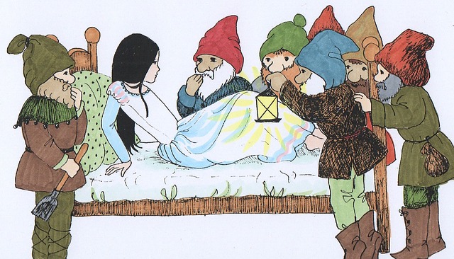 snow white and 7 dwarfs